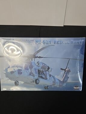 Kitty Hawk 1/35 HH-60H Rescue Hawk KH50010 Helicopter Model Kit Sealed